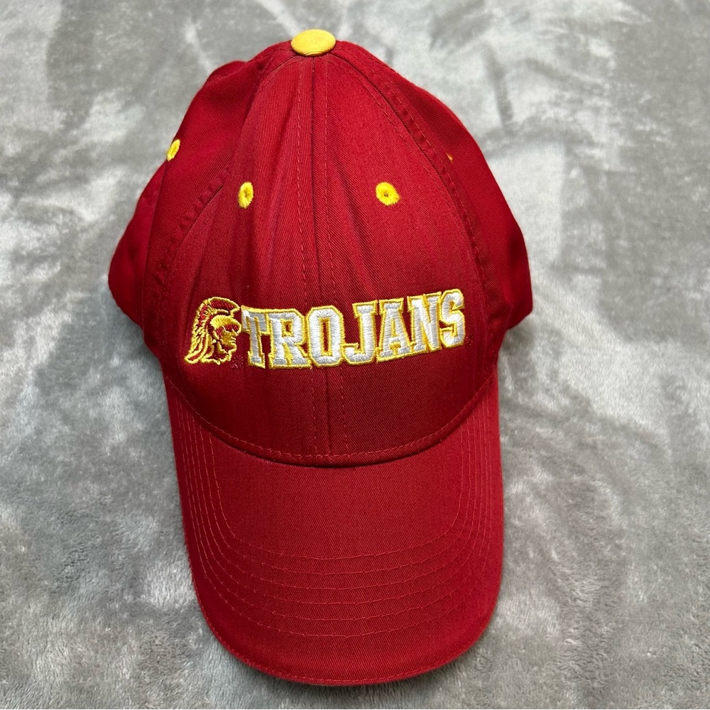 USC Trojans Red Cap Hat Snapback‎ University Of Southern California Football